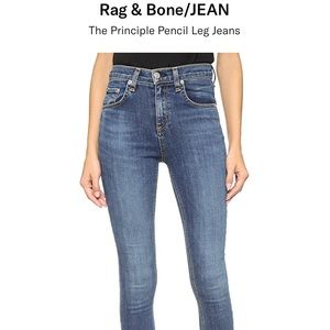 Rag&Bone Pencil leg skinny jeans